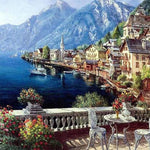 Load image into Gallery viewer, Austria by the balcony Jigsaw Puzzle
