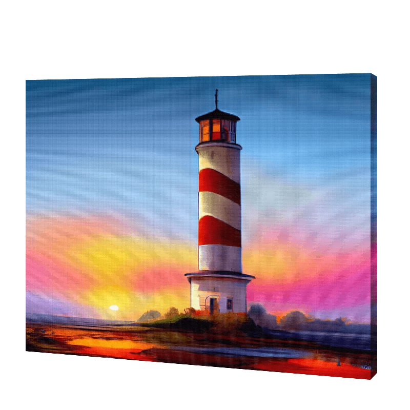 Autumn Sunset Lighthouse | Jigsaw Puzzle UK