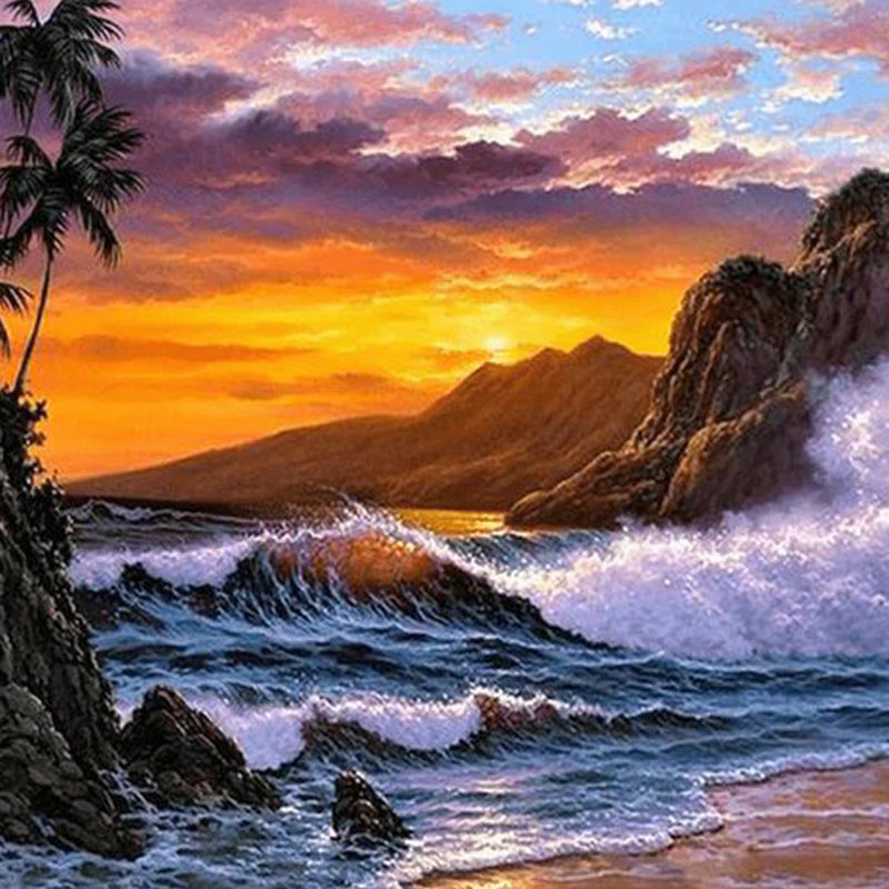 Beach Evening Jigsaw Puzzle