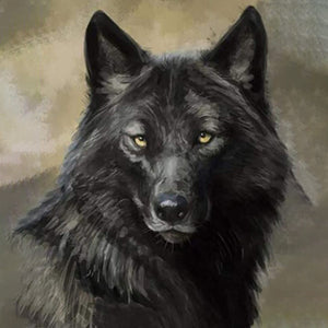 Black Wolf Jigsaw Puzzle