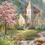 Load image into Gallery viewer, Church With A View Jigsaw Puzzle
