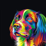 Load image into Gallery viewer, Colorful Dog Face Jigsaw Puzzle
