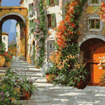 Load image into Gallery viewer, Flower Street Jigsaw Puzzle
