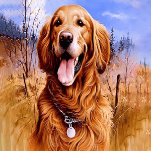 Golden Retriever Jigsaw Puzzle