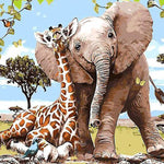 Load image into Gallery viewer, Happy in the Jungle Jigsaw Puzzle
