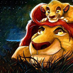 Load image into Gallery viewer, Lion King Jigsaw Puzzle
