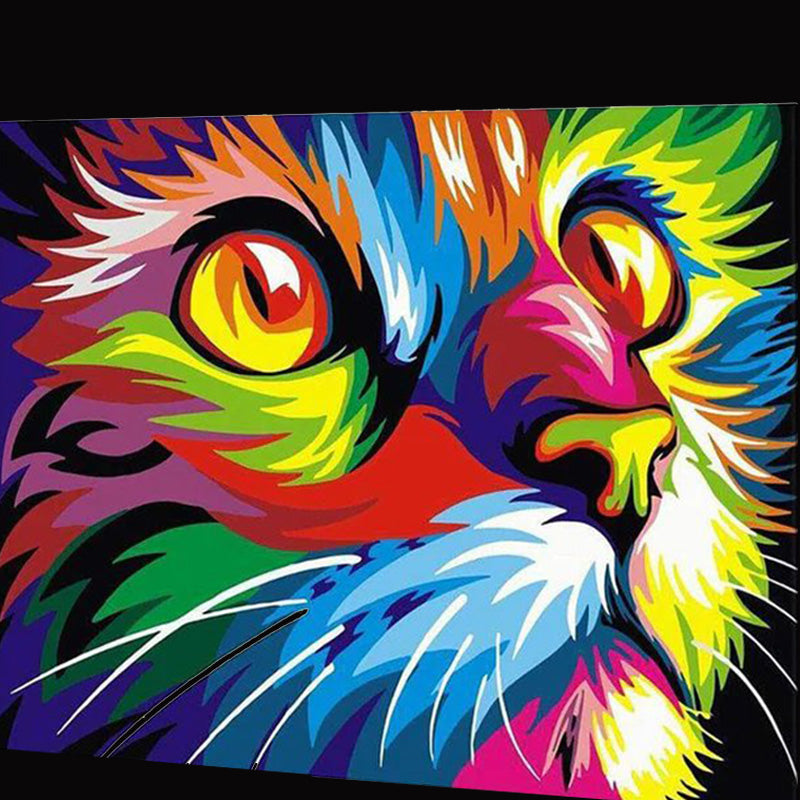 Multicolor Cat Jigsaw Puzzle