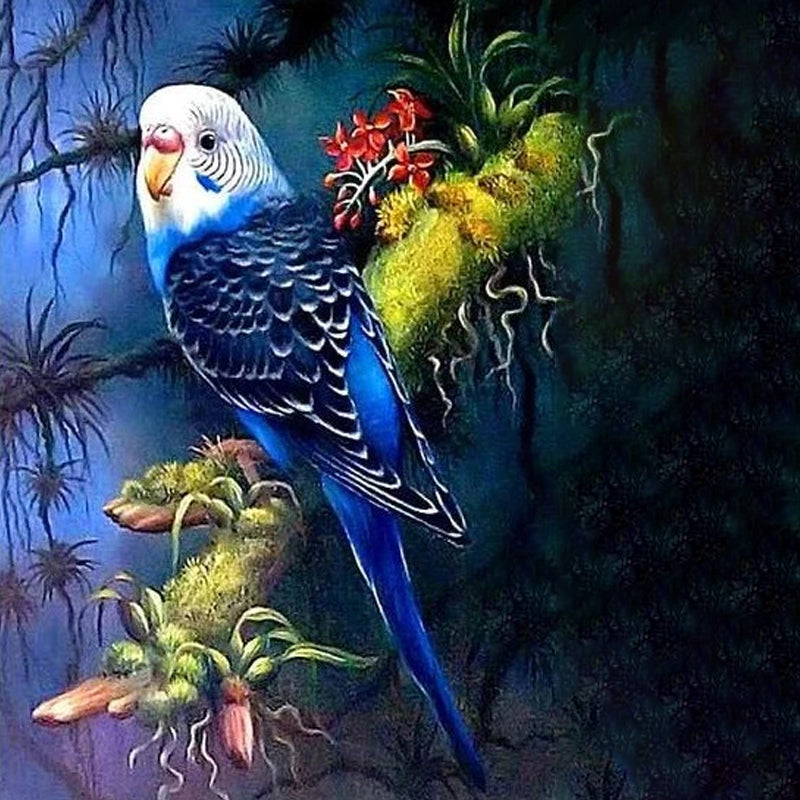 Parrot At Night Jigsaw Puzzle