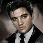 Load image into Gallery viewer, Portrait Of Elvis Jigsaw Puzzle
