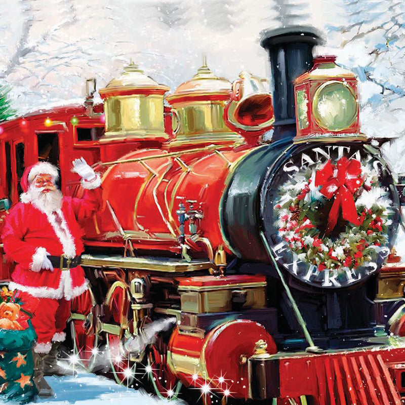 Santa’s Express Train Jigsaw Puzzle