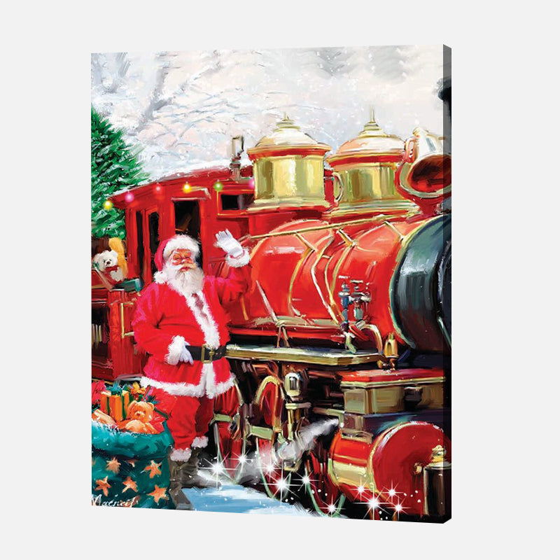 Santa’s Express Train Jigsaw Puzzle