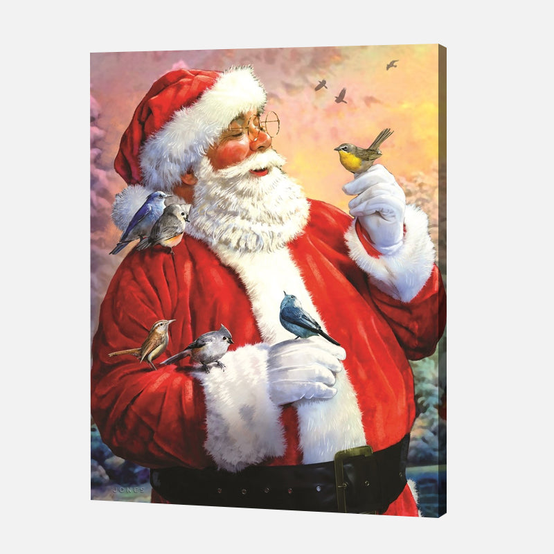 Santa's Feathered Friends Jigsaw Puzzle