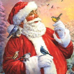 Santa's Feathered Friends Jigsaw Puzzle