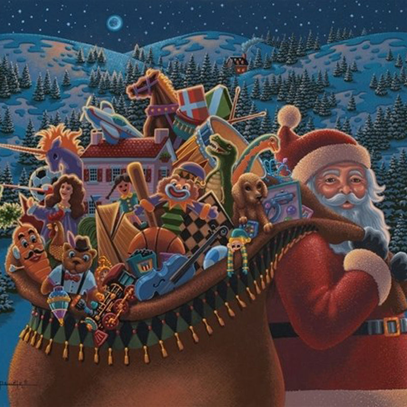 Santa’s Magical Toy Sack Jigsaw Puzzle