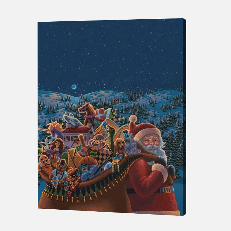 Santa’s Magical Toy Sack Jigsaw Puzzle