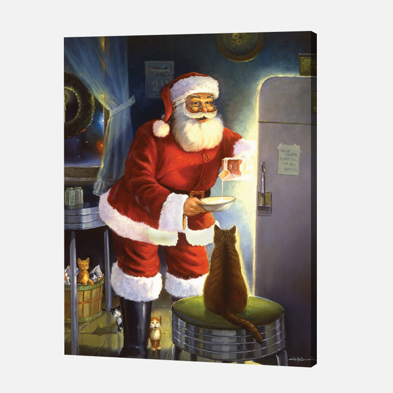 Santa’s Midnight Feeding Jigsaw Puzzle