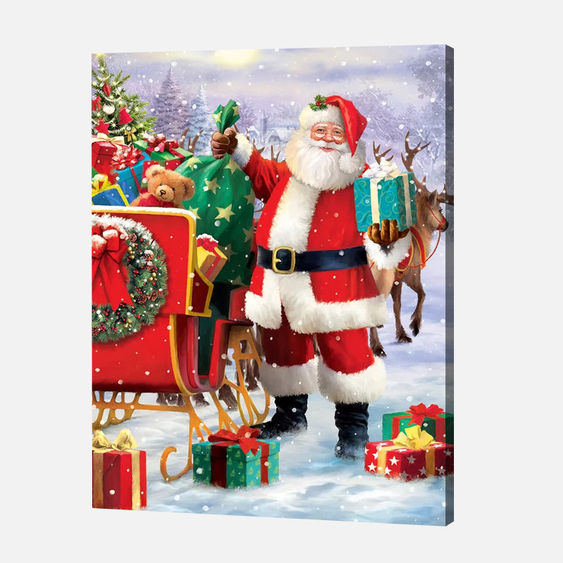 Santa’s Sleigh Journey Jigsaw Puzzle