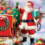 Load image into Gallery viewer, Santa’s Sleigh Journey Jigsaw Puzzle
