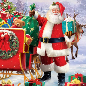 Santa’s Sleigh Journey Jigsaw Puzzle