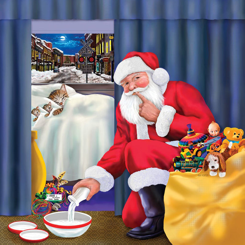 Santa’s Snack Stop Jigsaw Puzzle