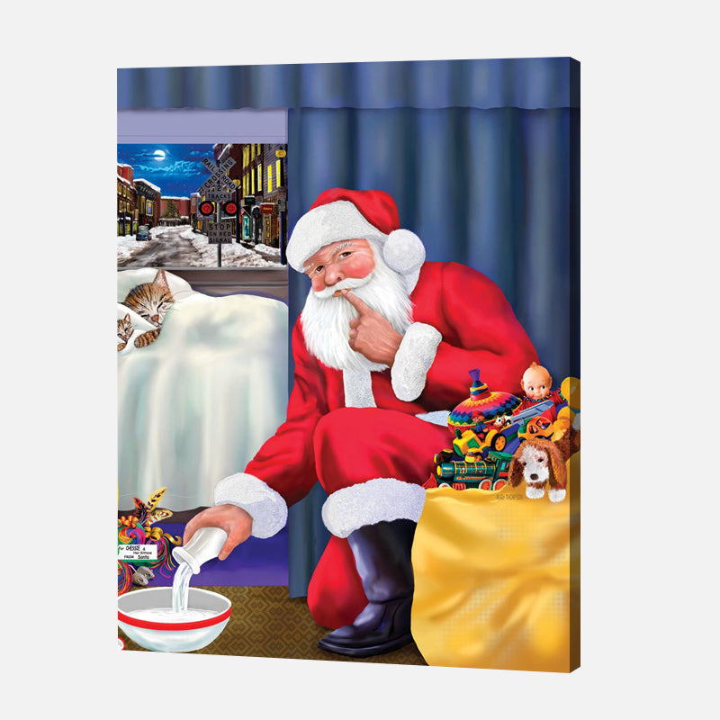Santa’s Snack Stop Jigsaw Puzzle