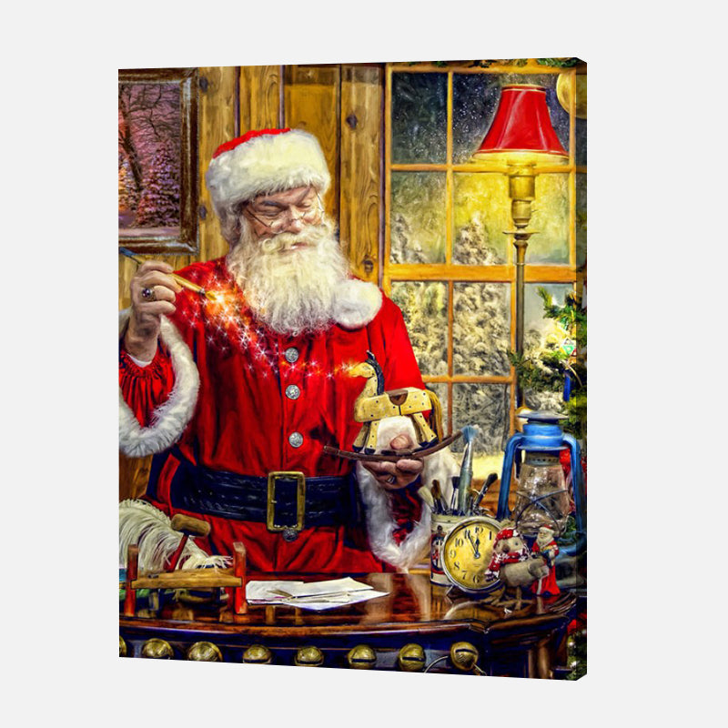 Santa’s Toy Workshop Jigsaw Puzzle