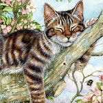 Load image into Gallery viewer, Sleeping Cat Jigsaw Puzzle
