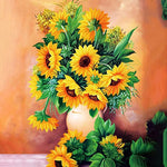 Load image into Gallery viewer, Sunflowers In A Vase Jigsaw Puzzle
