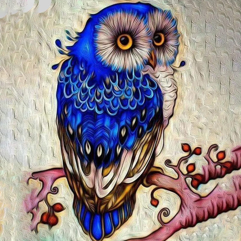 The Blue Owl Jigsaw Puzzle