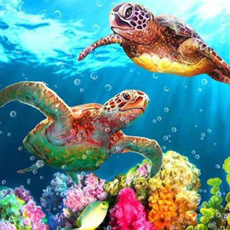 Turtle Family Jigsaw Puzzle