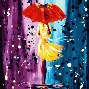 Under the umbrella Jigsaw Puzzle