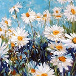 Load image into Gallery viewer, White Daisies Jigsaw Puzzle
