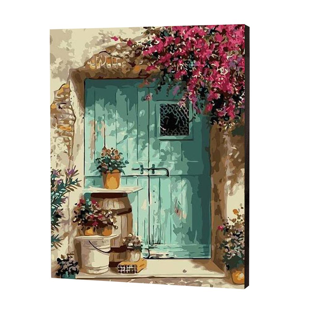 Flowery Front Door | Jigsaw Puzzle UK