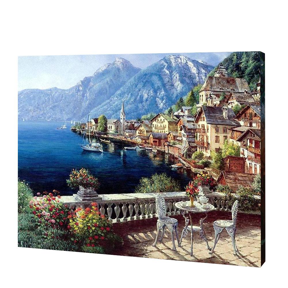 Austria by the balcony | Jigsaw Puzzle UK