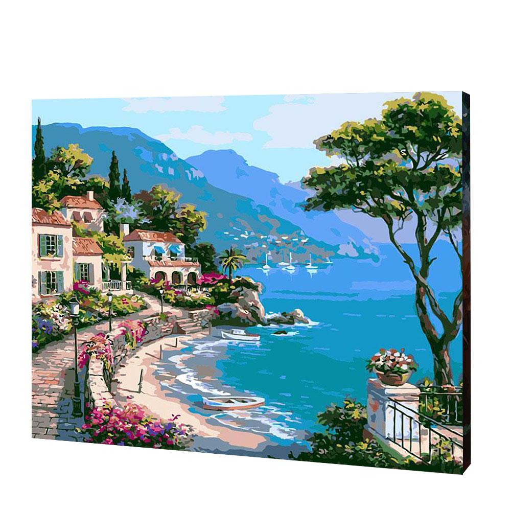 Mediterranean Seaside | Jigsaw Puzzle UK