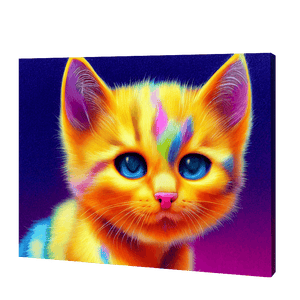 Adorable Rainbow Kitty | Jigsaw Puzzle UK