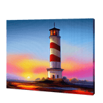 Load image into Gallery viewer, Autumn Sunset Lighthouse | Jigsaw Puzzle UK
