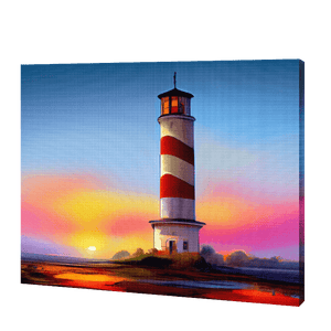 Autumn Sunset Lighthouse | Jigsaw Puzzle UK