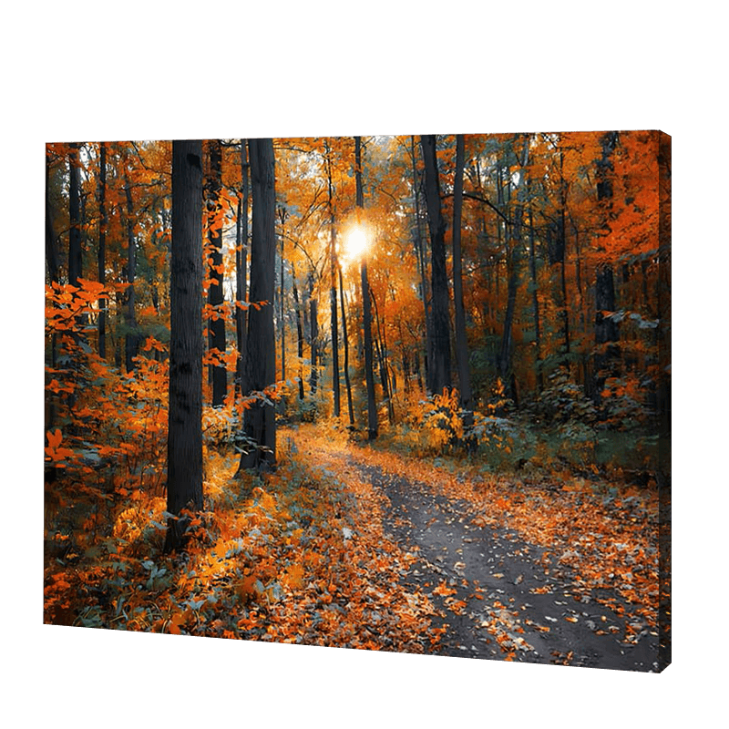 Autumn Trees In Jungle | Jigsaw Puzzle UK