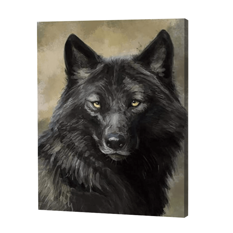 Black Wolf | Jigsaw Puzzle UK