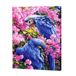 Load image into Gallery viewer, Blue Parrots In Flowers | Jigsaw Puzzle UK
