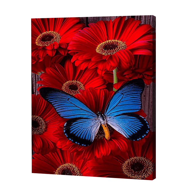Butterfly In Flowers | Jigsaw Puzzle UK