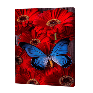 Butterfly In Flowers | Jigsaw Puzzle UK