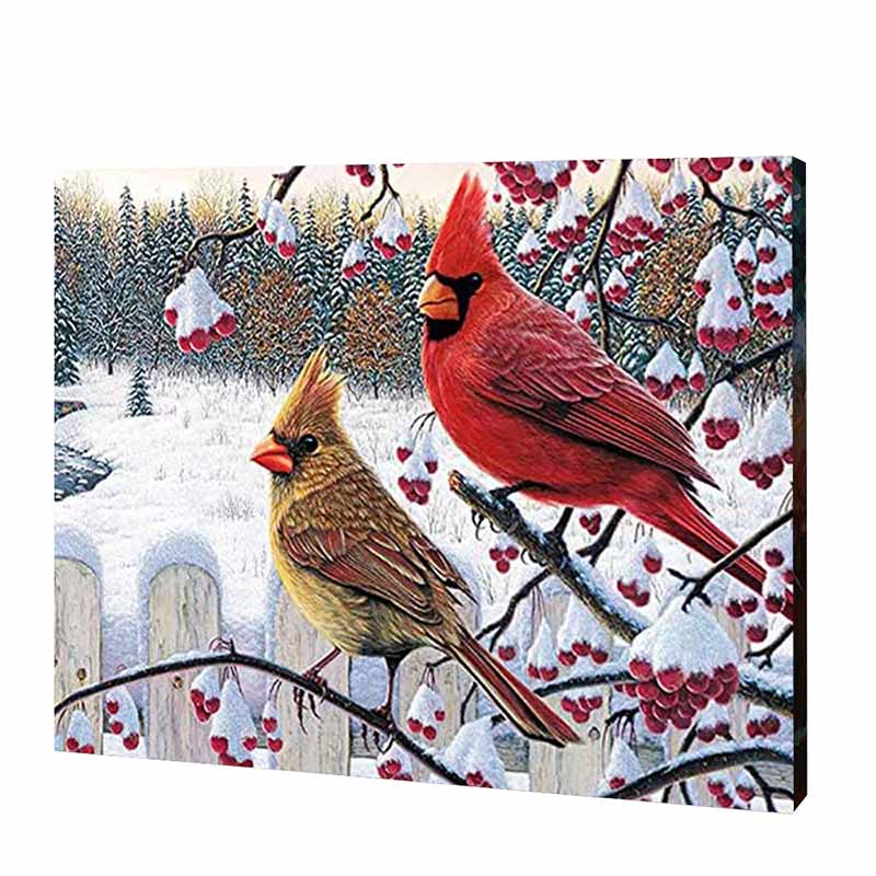 Cardinal Bird Jigsaw Puzzle UK