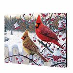 Load image into Gallery viewer, Cardinal Bird Jigsaw Puzzle UK
