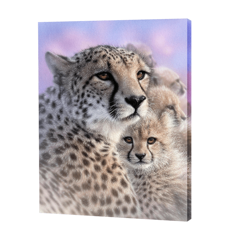Cheetah Mother Love | Jigsaw Puzzle UK