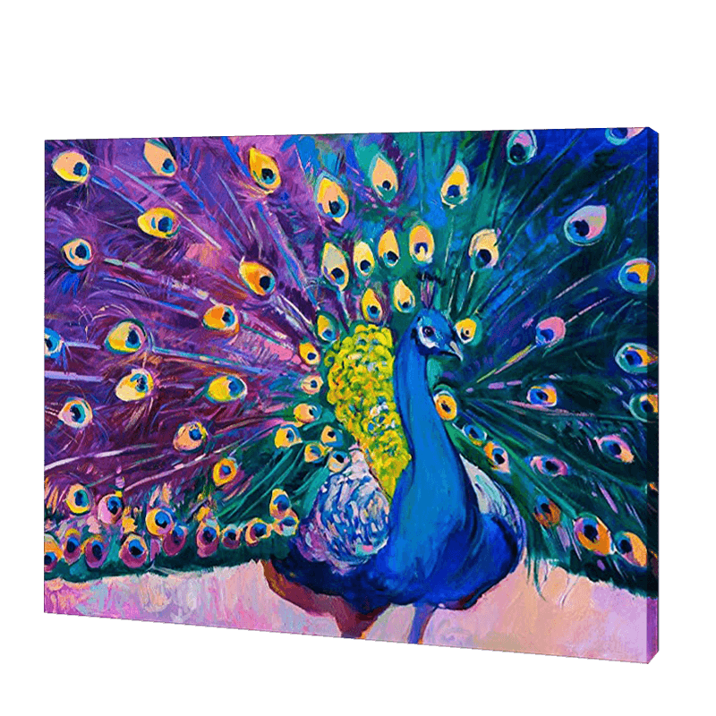 Colorful Peacock | Jigsaw Puzzle UK