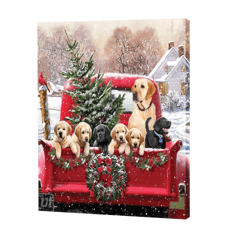 Dog And Puppies | Jigsaw Puzzle UK