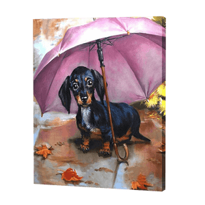 Dog In An Umbrella | Jigsaw Puzzle UK