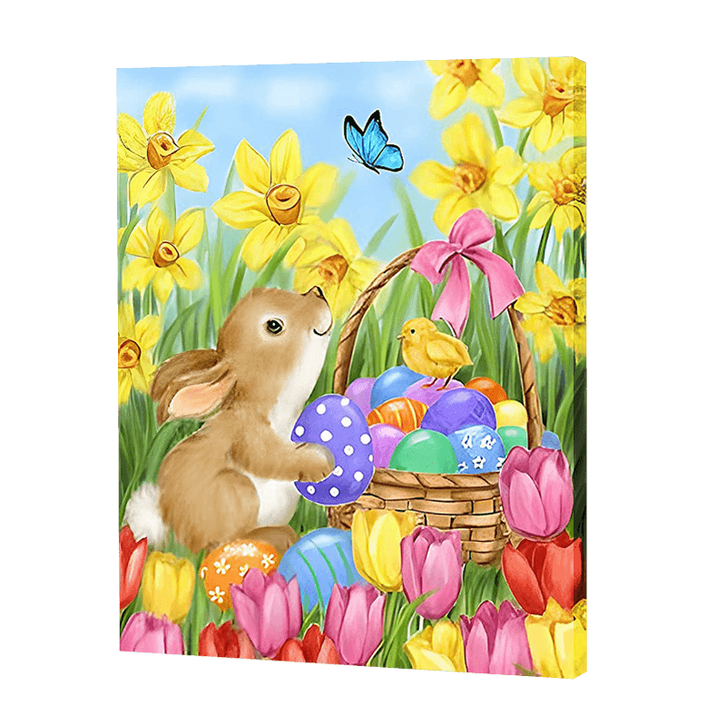 Easter Eggs And Bunny | Jigsaw Puzzle UK